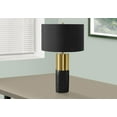 thumbnail image 1 of Monarch Specialties Lighting, 25"h, Table Lamp, Black Concrete, Black Shade, Contemporary, 1 of 6