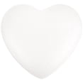 thumbnail image 1 of 23CM White Modeling Heart-Shaped Polystyrene DIY Craft Modeling (White), 1 of 9