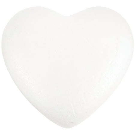 

Weis 23CM White Modeling Heart-Shaped Polystyrene DIY Craft Modeling (White)
