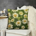 thumbnail image 2 of JRXY Hello Spring with Grace Throw Pillow Covers, 20 x 20 Inch Home Sweet Home Flowers Cushion Case for Sofa Couch White, 2 of 5