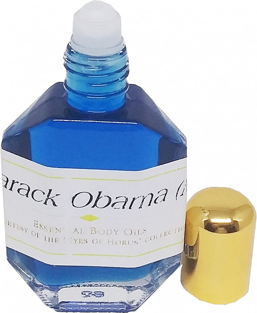 Barack Obama for Men Cologne Body Oil Fragrance [RollOn Blue 1/2
