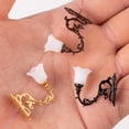 thumbnail image 4 of Shisuyan 4pcs Miniature Lamp Models Creative Mini Wall Lamps Decorative Mini Lights Photo Props, 4 of 9
