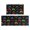 Game Controller Black Pattern-1, variant on Game Controller Black Pattern Anti Fatigue Kitchen Rugs Set Of 2, Non Slip Washable Decorative Floor Mats for Kitchen Sink Laundry, 17"x30" and 17"x47"
