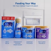 Enfamil Optimum (Enspire) Powder Baby Formula, Our Closest to Breast Milk, 30 oz Refill, 4 count