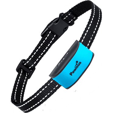 Pawious Small Dog Bark Collar - Humane No Shock, Rechargeable, No Prongs - for Small and Medium Dogs