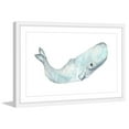 thumbnail image 2 of Marmont Hill "Sperm Whale" by Thimble Sparrow Framed Painting Print, 2 of 6
