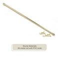 thumbnail image 5 of Achim Fantasia 5/8" Cafe Rod, 2" Projection 48-86", Brass, 5 of 5