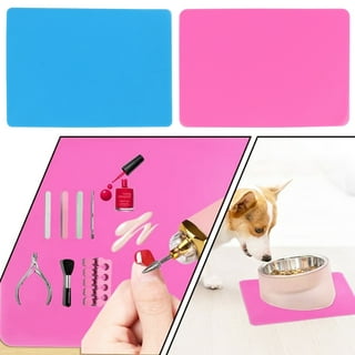 cattolo 36x24 inch extra large silicone table protector craft mat for  painting, clay, projects, arts and crafts, soldering and resin.
