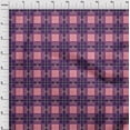 thumbnail image 3 of oneOone Tissu Georgette Viscose à Carreaux Tartan au Mètre 42 Pouces de Large, 3 of 4