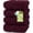 Burgundy, variant on Utopia Towels 4 Pack Premium Bath Towels Set, 27 by 54 Inches, 100% Ring Spun Cotton 600GSM, Lightweight and Highly Absorbent Quick Drying Towels, Perfect for Daily Use, Sage Green