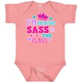 thumbnail image 3 of Inktastic Back to School I'm Bringing Sass To The Class with Crown Girls Baby Bodysuit, 3 of 5