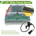 thumbnail image 3 of Unique Bargains Car Camera Rear View Backup Reverse Camera for Kia Sorento 2016 2017 2018, 3 of 7