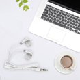 thumbnail image 2 of 2pcs 3.5mm In-Ear Stereo Earbuds Headphone Earphone Headset for Mobile Phone MP4 MP3, 2 of 8
