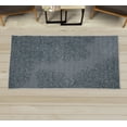 thumbnail image 1 of Coral Decorative Rug, Marine Art Print of Leafless Branch Look Reef Pattern Nautical Ocean Motif, Quality Carpet for Bedroom Dorm and Living Room, 6 Sizes, Dark Teal Slate Blue, by Ambesonne, 1 of 1