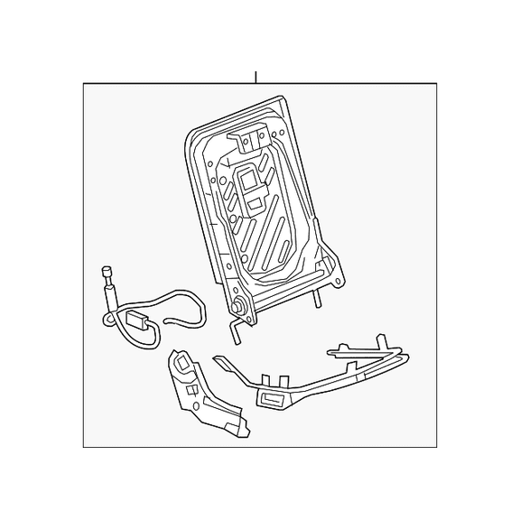 Genuine OEM GM Part # 84155925 Seat Back Frame