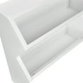 thumbnail image 4 of RiverRidge Kids Catch-All Wall Bookshelf with 2 Toy Storage Cubbies and 3 Hooks - White, 4 of 11