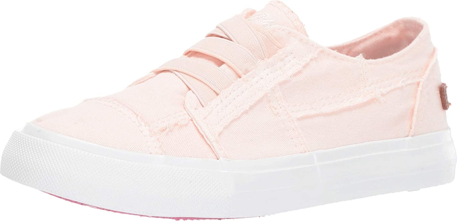 Blowfish Malibu Kids Mellie-K Sneaker | Slip-On Canvas Sneaker For Girls With Cushioned Footbed