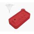 thumbnail image 1 of Desmolde el molde de la bandeja de hielo del hogar molde del cubo de hielo del silicón de la categoría alimenticia con la tapa fácil, 1 of 2