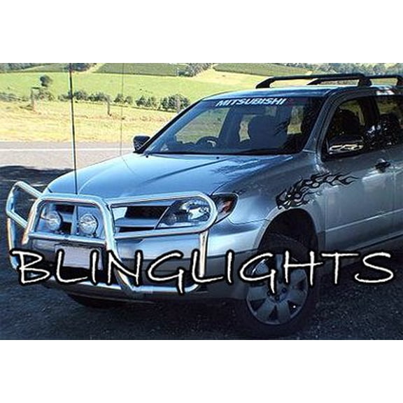 Mitsubishi Outlander Off Road Driving Lights Lamp Bar Kit Auxiliary