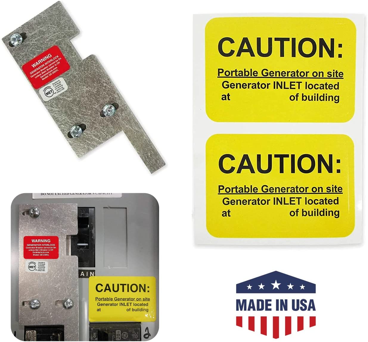 GE200VL GE General Electric Generator Interlock Kit for Vertical Main