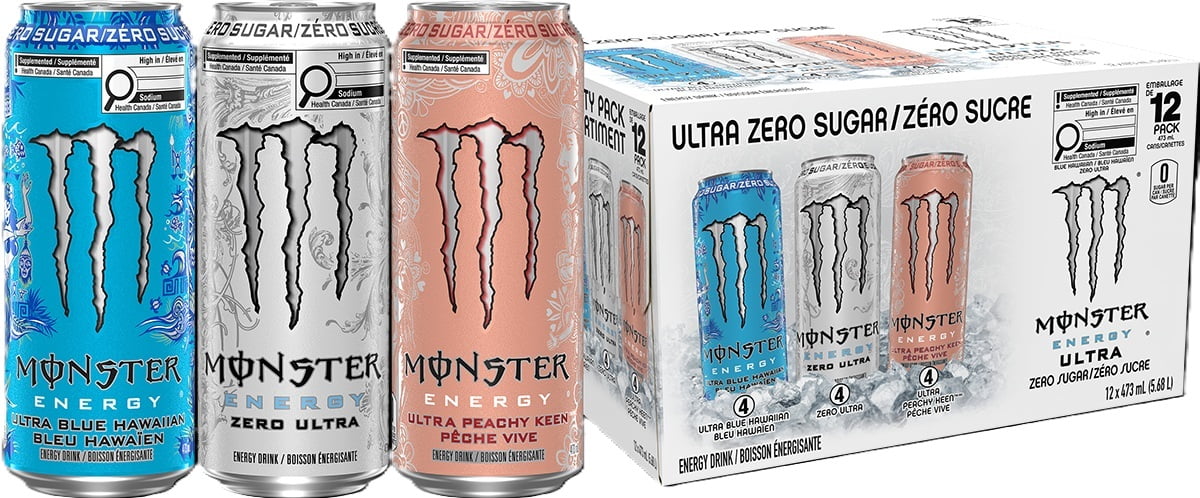 Monster Energy Ultra Variety 12X473ML