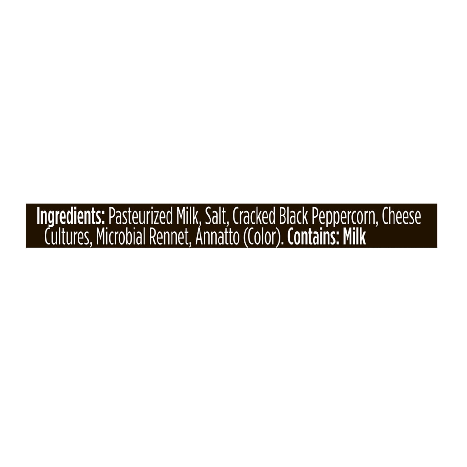 Castello Gourmet Smoked Cracked Pepper Gouda Cheese 8 oz Wedge