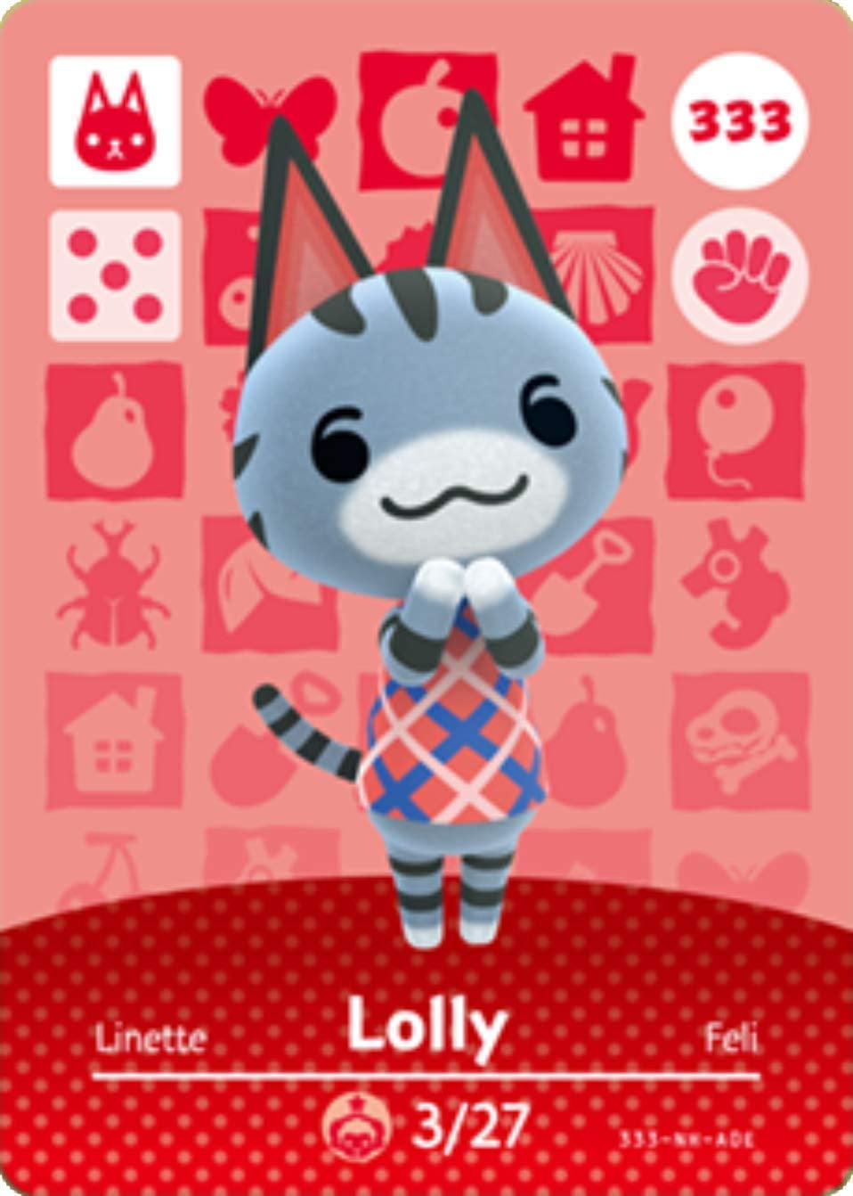Lolly - Nintendo Animal Crossing Happy Home Designer Series 4 Amiibo