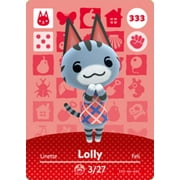 Lolly - Nintendo Animal Crossing Happy Home Designer Series 4 Amiibo Card - 333