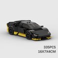 thumbnail image 2 of MOC Lamborghini Huracán Racing Car – 335pcs Building Blocks Speed Series Set, Creative Bricks Juguete para Jugar Imaginativo, Estante Display & Regalo del Día de los Niños, 2 of 5
