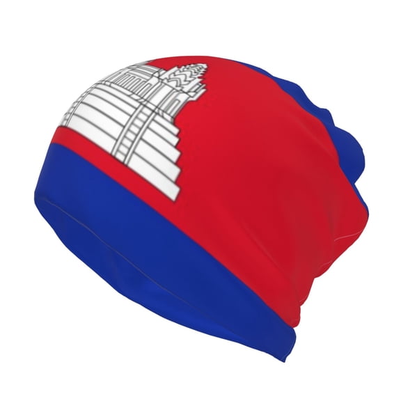 Womens Kampuchea Slouchy Beanie Cap Headwear Hat Turban