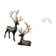 thumbnail image 5 of Colección De 2 Estatuas De Resina De Reno Y Alce Y Esculturas De Elefante, Adornos únicos De Decoración De Mesa, Figuras De Animales Para Gabinete, Mesa, Entrada, Oficina, Dormitorio,, 5 of 8