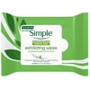 Simple Exfoliating Facial Wipes 25 Each