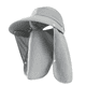 thumbnail image 1 of Sombreros de sol de verano con protección solar para hombres y mujeres, sombreros de pescador transpirables para pesca al aire libre, ala grande desmontable, 1 of 5