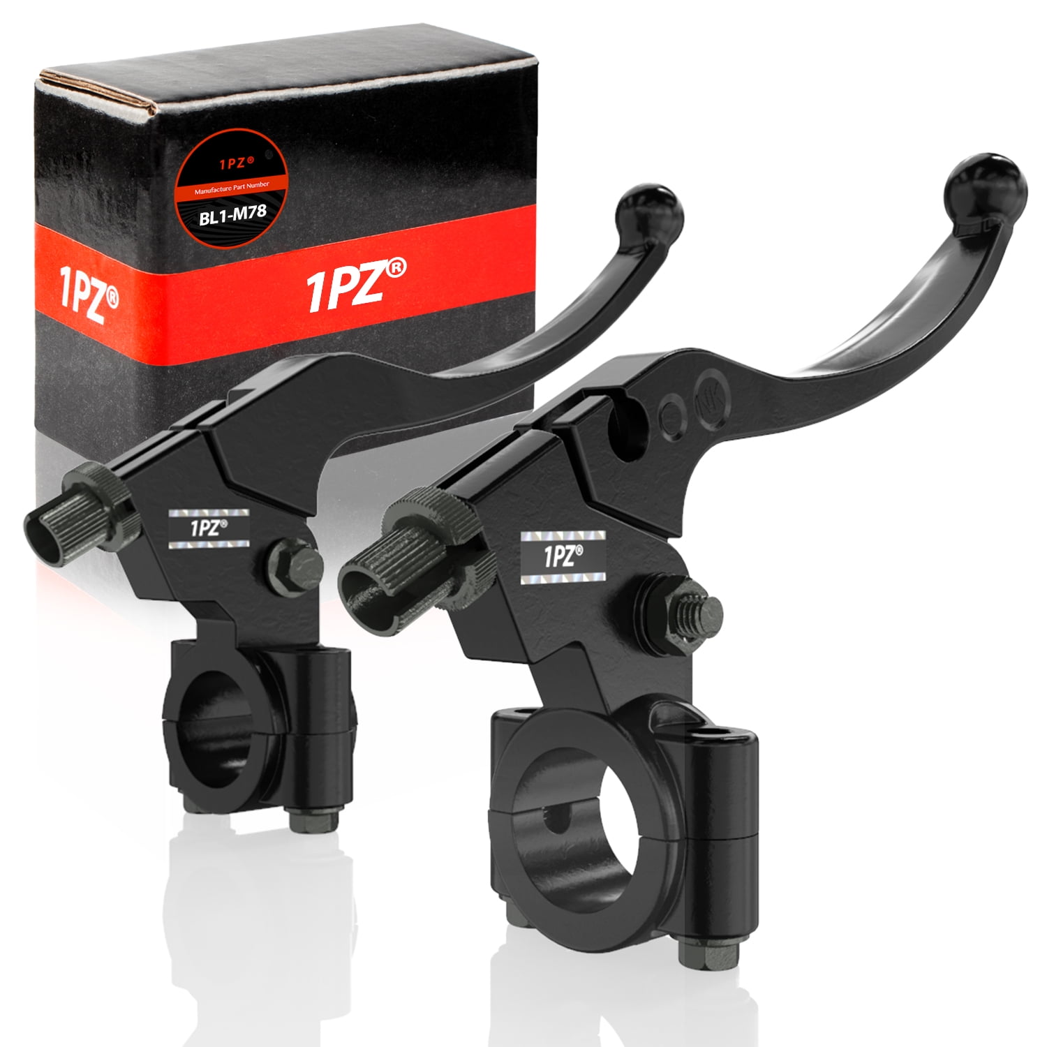 1PZ BL1-M78 7/8" 22mm Left & Right Clutch Brake Handle Lever Perch Assembly Motorcycle Parts Yamaha