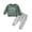 j13-GN1, variant on LIIPEE Autumn Winter Outfit Sets For Boys Baby Letter Print Long Sleeve Pullover Sweatshirts Solid Color Sweatpants 2 Piece Set Kids Casual Comfortable Cute Outfits,2-3 Years