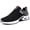 9308black and white, variant on CORASUN Men's Breathable Running Shoes, Lightweight Fly-Knit Mesh Sneakers with Non-Slip Sole, Comfortable Athletic Tennis Shoes for Walking, Gym, Jogging & Casual Work