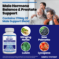 thumbnail image 5 of Simply Potents Multivitamin for Men, 35 Nutrients, Antioxidant, Immune & Prostate Support, 60 Capsules, 5 of 8