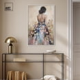 thumbnail image 4 of Dress in Spring Bloom Canvas Inspiring Women Protraits by Art Remedy, White Frame, 24" x 36", 4 of 8