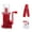 Red, variant on Household Hand Spool Knitter Craft Weaving Tool Knitting Mill with Crank Knitting Mill for Socks