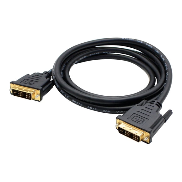 AddOn 6ft DVI-D Cable - DVI cable - single link - DVI-D (M) to DVI-D (M) - 6 ft - black