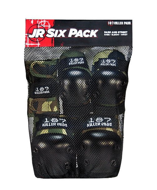 スケートボード 187 KILLER PADS JUNIOR SIX PACK CAMO KIDS PAD