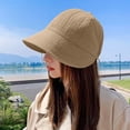 thumbnail image 2 of Riforla Women's Breathable Sun Shade Elegant Wide Brimmed Fisherman Hat Bucket Hats Khaki, 2 of 4