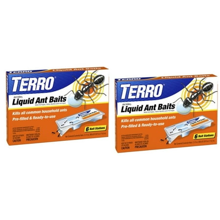 Terro Liquid - (2 pack) TERRO 6-Pack Liquid Ant Baits
