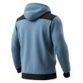 thumbnail image 4 of QHRMKOG Hoodies for Men Color Block Long Sleeve Big and Tall Hooded Sweatshirts with Pockets Warm Autumn Essentials Shirts Trendy Pullover Top Blue 2XL, 4 of 4