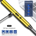 thumbnail image 1 of Batería de Cocina Encendedor eléctrico a prueba de viento para barbacoaencendido por plasma USB para estufa de gas (dorado) Ndcxsfigh Nuevos Originales, 1 of 6