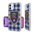 thumbnail image 6 of Real Salt Lake iPhone Plaid Design Clear Case, 6 of 7