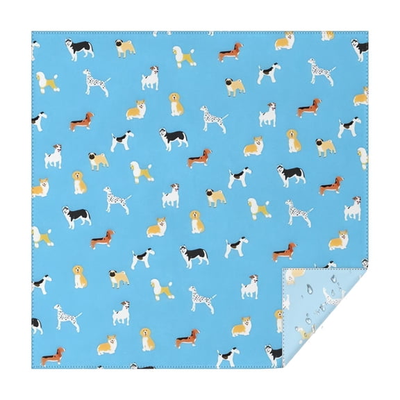 Kirky Hasky Dalmatian Square Tablecloth,Waterproof Square Table Cover,Wipeable Spillproof Washable Table Cover for Home Kitchen Party Decor 42"X42"(107x107cm)