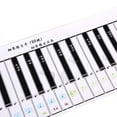 thumbnail image 4 of Portable Waterproof Flexible 88 Key Electronic Piano Keyboard Practice Card, 4 of 5
