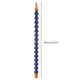 thumbnail image 3 of 10 Pcs Round Nozzle 1/4pt Flexible Oil Coolant Pipe Hose Blue Orange, 3 of 5