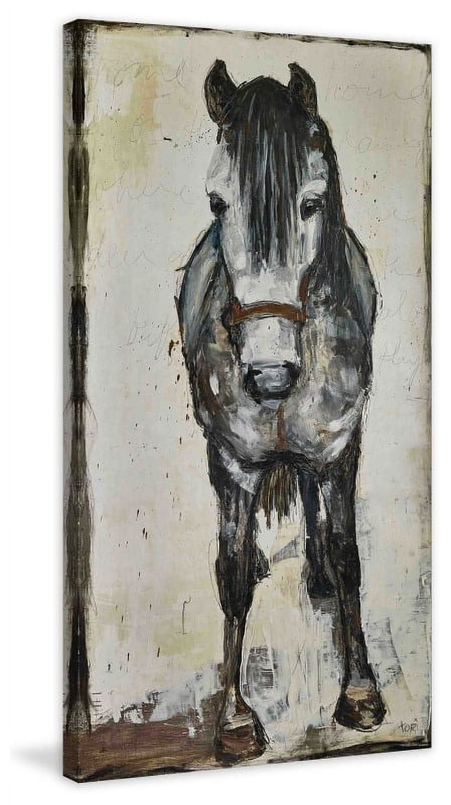 Marmont Hill 'Pony' by Tori Campisi Painting Print on Wrapped Canvas